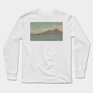 Vesuvius by Albert Bierstadt Long Sleeve T-Shirt